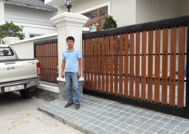 Mẫu Cổng Tự Động - M07
